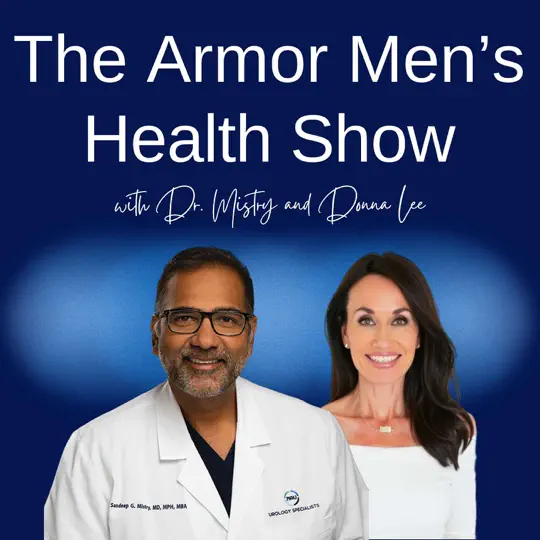 Voted top Men's Health Podcast, Sex Therapy Podcast, and Prostate Cancer Podcast by FeedSpot.
Dr. Mistry is a board-certified urologist and has been treating patients in the Austin and Greater Williamson County area since he started his private practice in 2007