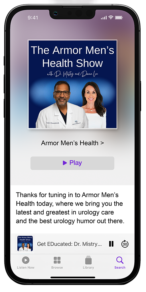 Listen to the Armor Men's Health Podcast