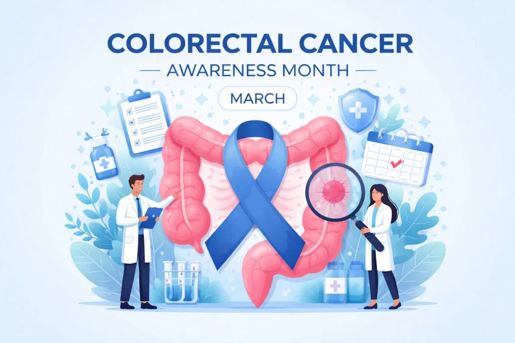Colorectal cancer march awareness month