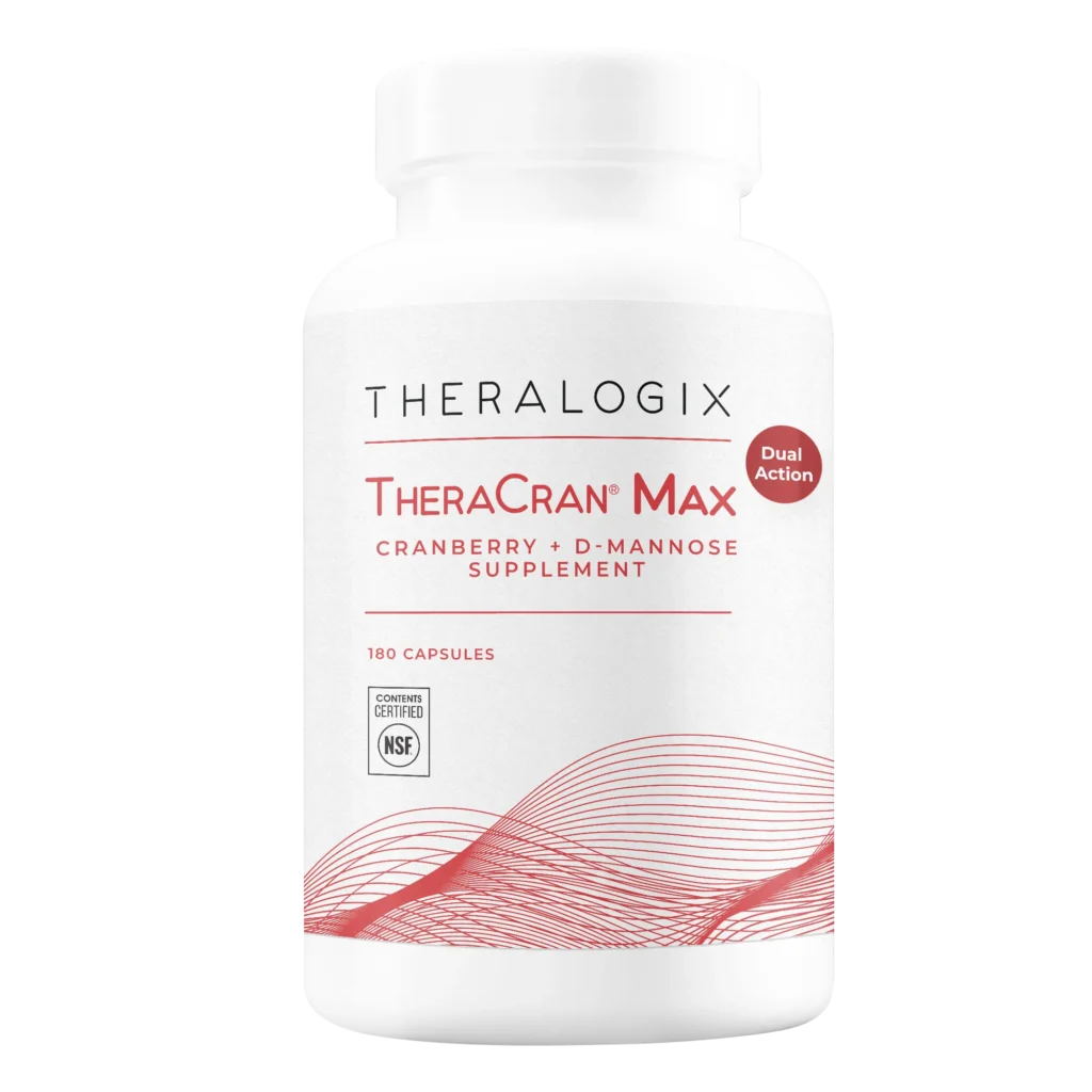 At Urology Specialists of Austin, we recommend TheraCran Max by Theralogix to our recurrent UTI patients.