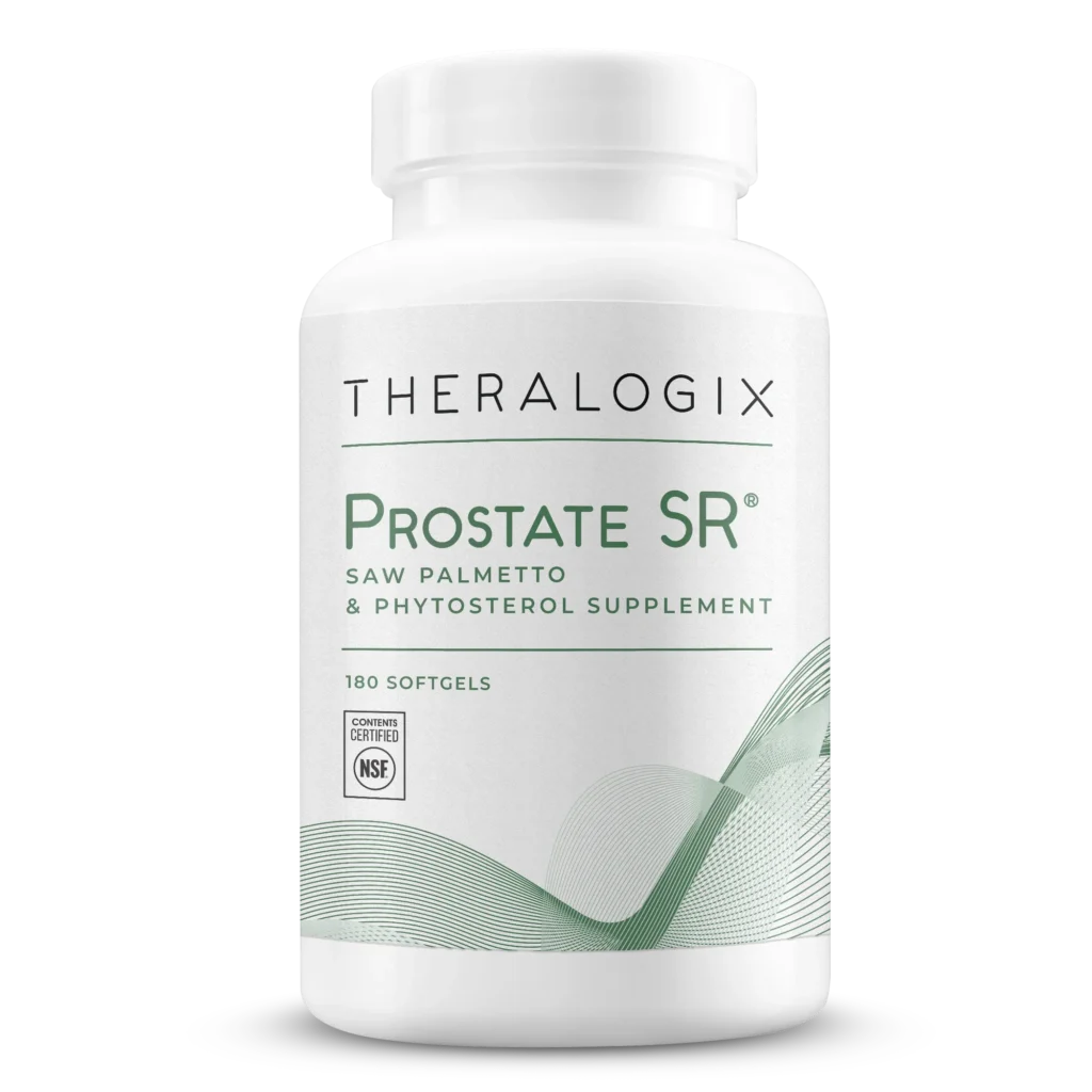 At Urology Specialists of Austin, we recommend Prostate SR by Theralogix as our preferred supplement for healthy urinary frequency, flow, and function.