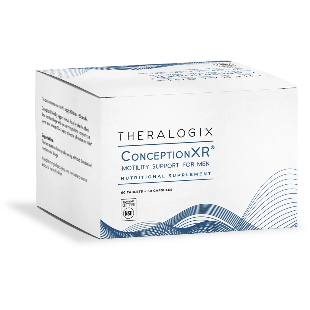 At Urology Specialists of Austin, we recommend Conception XR Motility Support Formula by Theralogix as our preferred sperm health supplement.