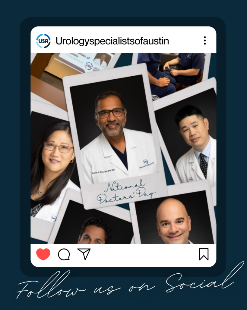 Follow Urology Specialist of Austin on Instagram